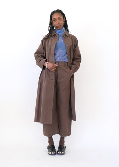 Trench, Dark Taupe