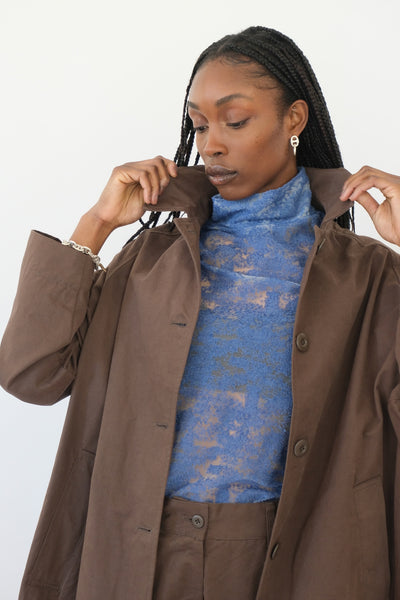 Trench, Dark Taupe