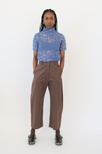 Loose Barrel Pant, Dark Taupe