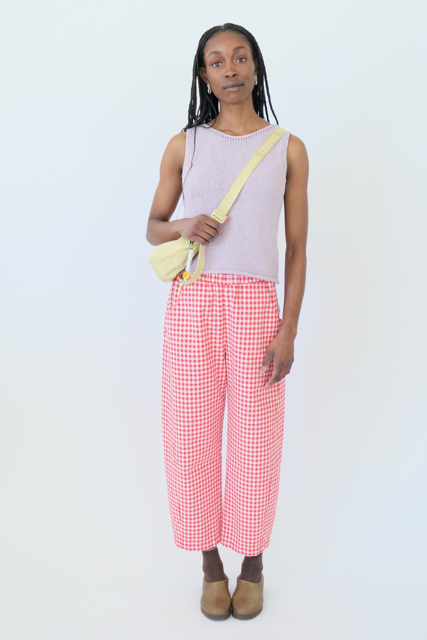 Arc Pants, Red Check