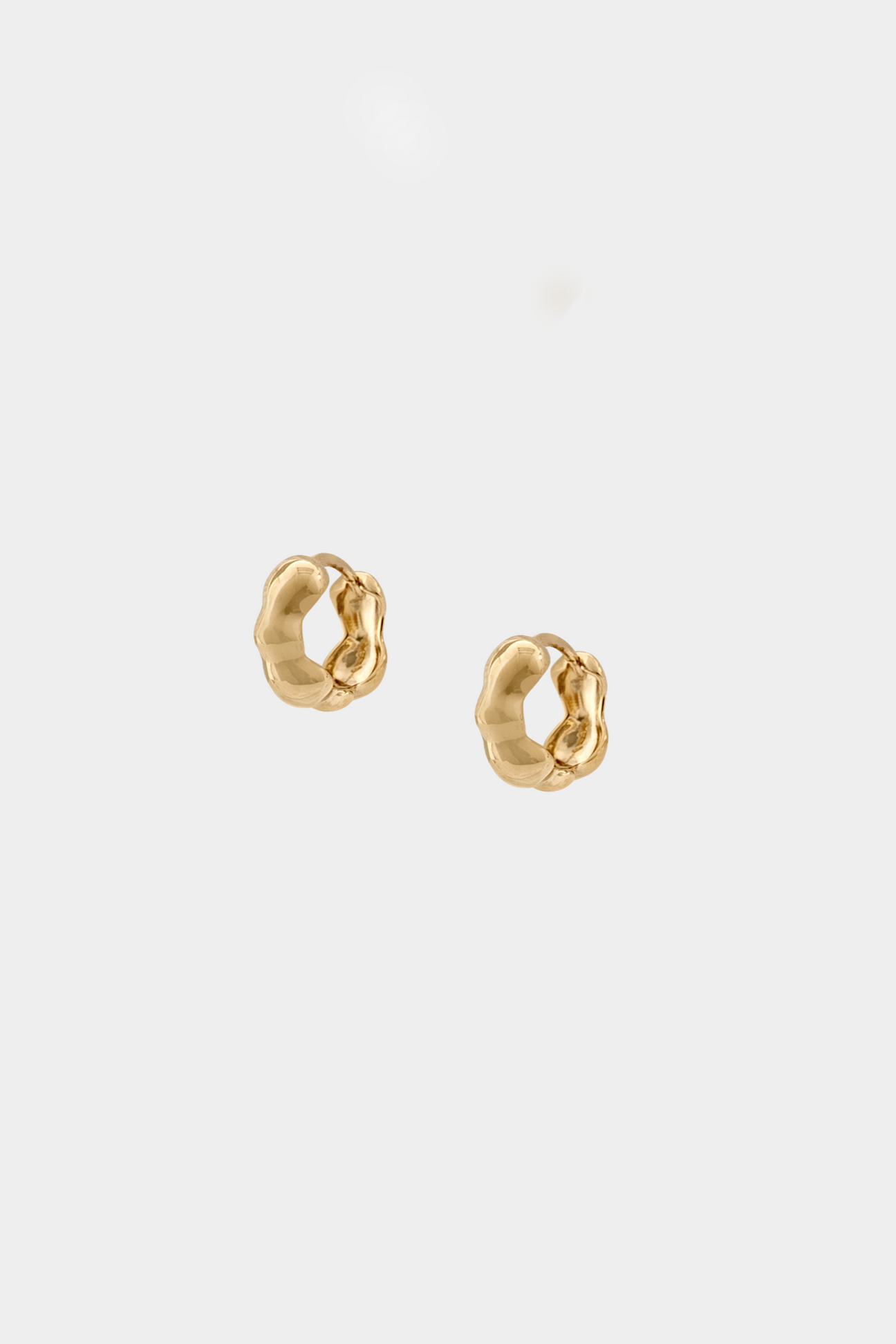 Small Lara Hoops, Gold