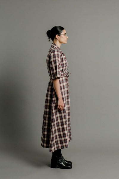 Eden Dress, Nerd Plaid