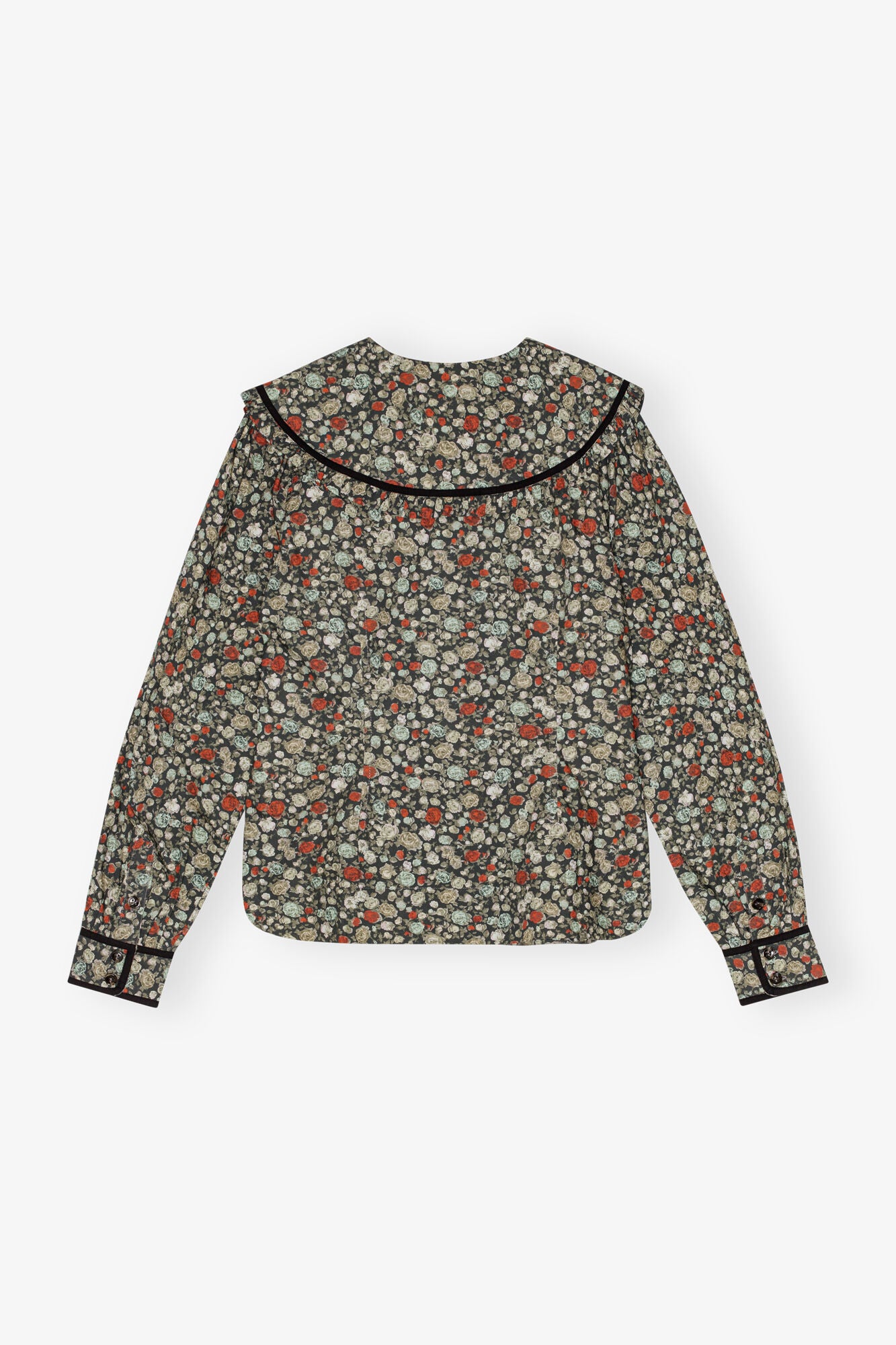 Floral Printed Cotton Shirt