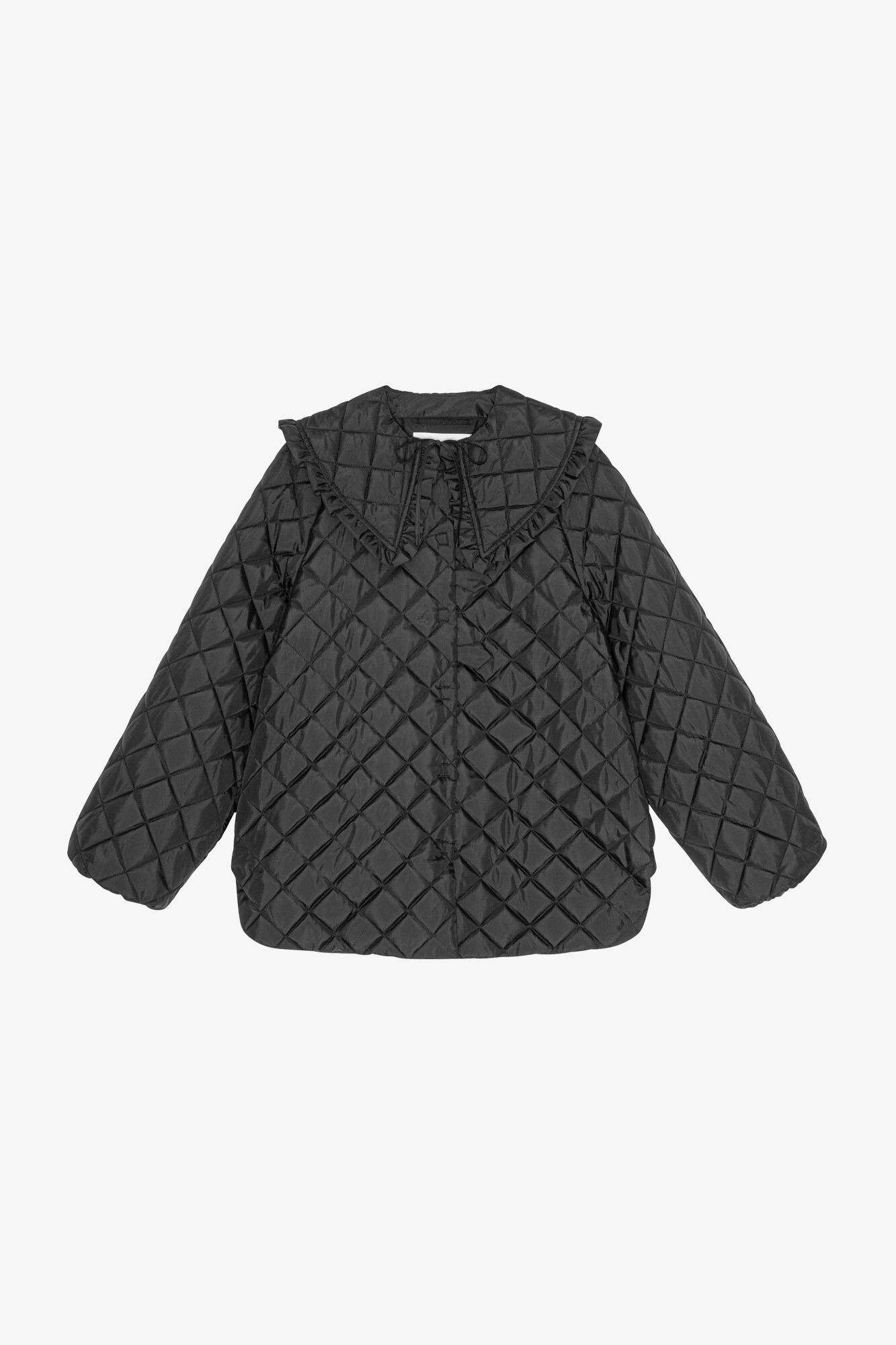 Ripstop Quilt Jacket, Black