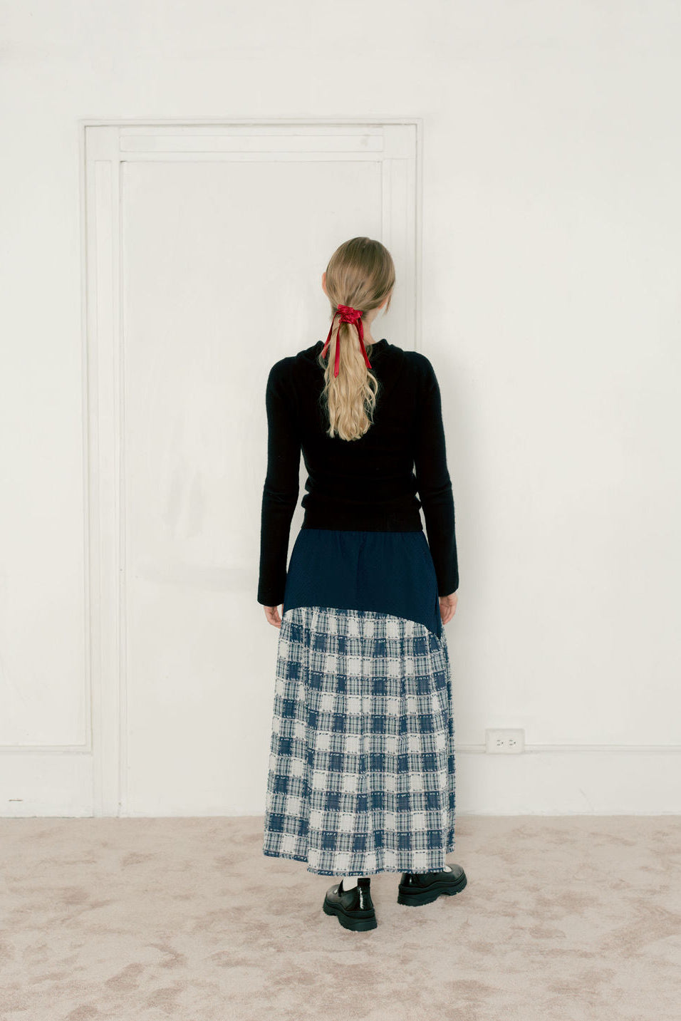 Field Skirt, Dimple/Molly Plaid