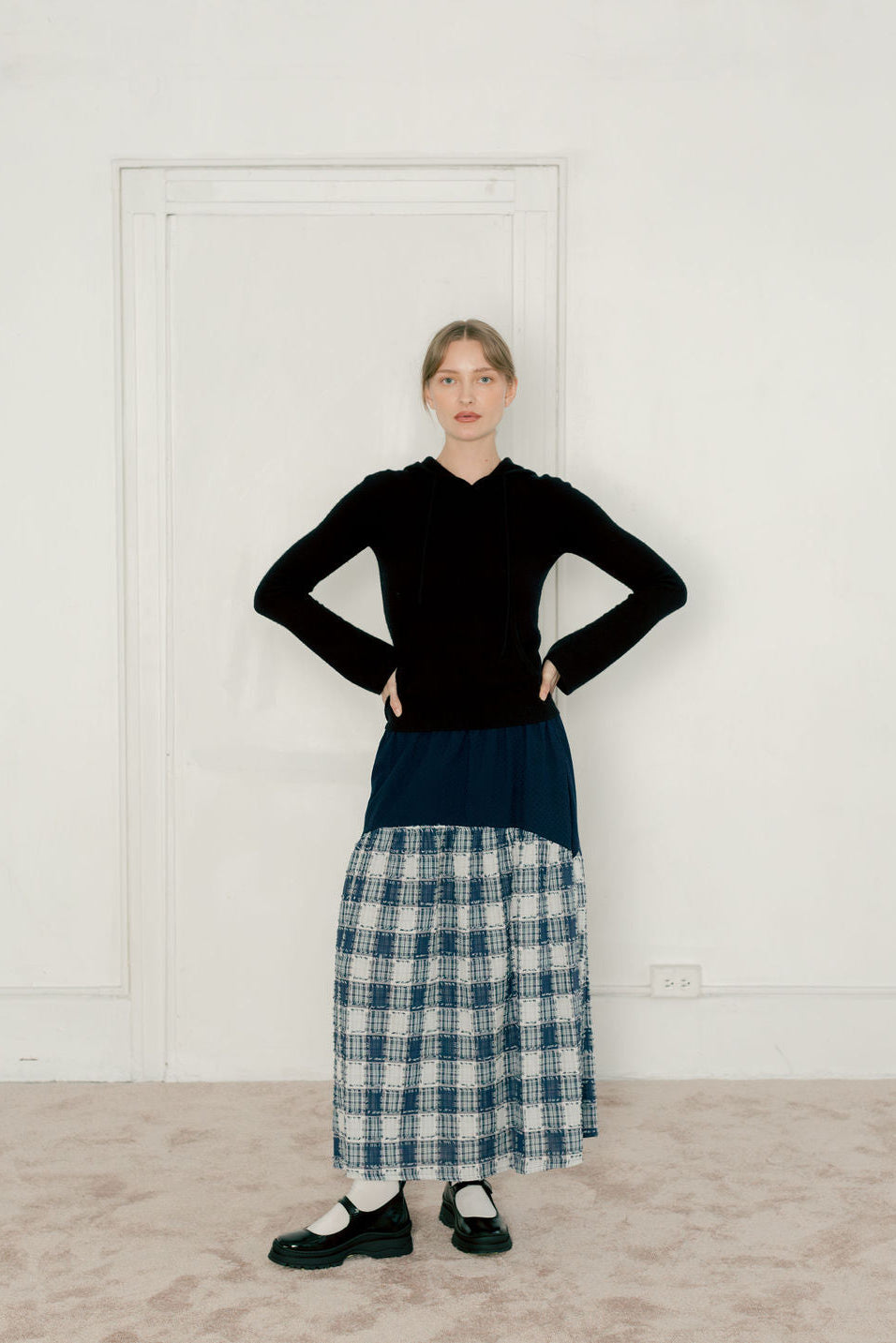 Field Skirt, Dimple/Molly Plaid