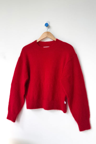 Finn Mohair Sweater, Red