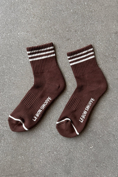 Girlfriend Socks, Mahogany