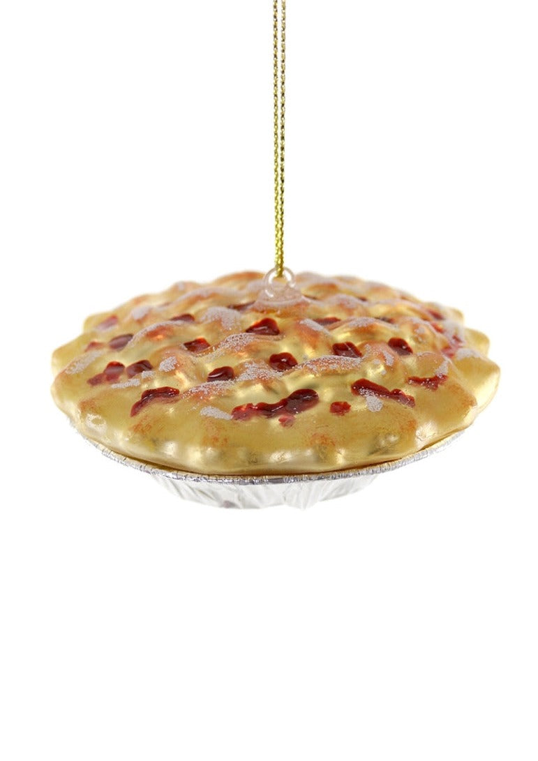 Homemade Cherry Pie Ornament