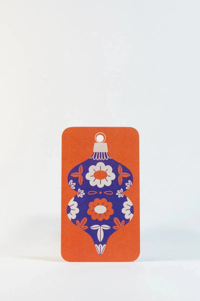 Holiday Gift Tag 5 Pack, Ornaments