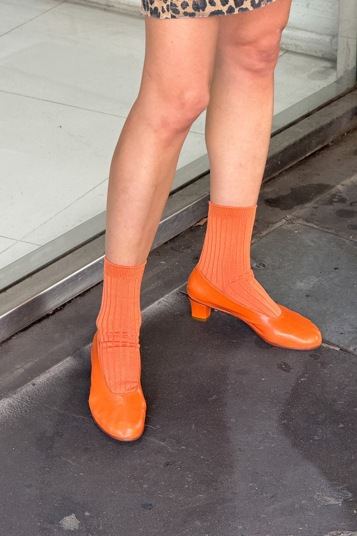 Her Socks, Tangerine