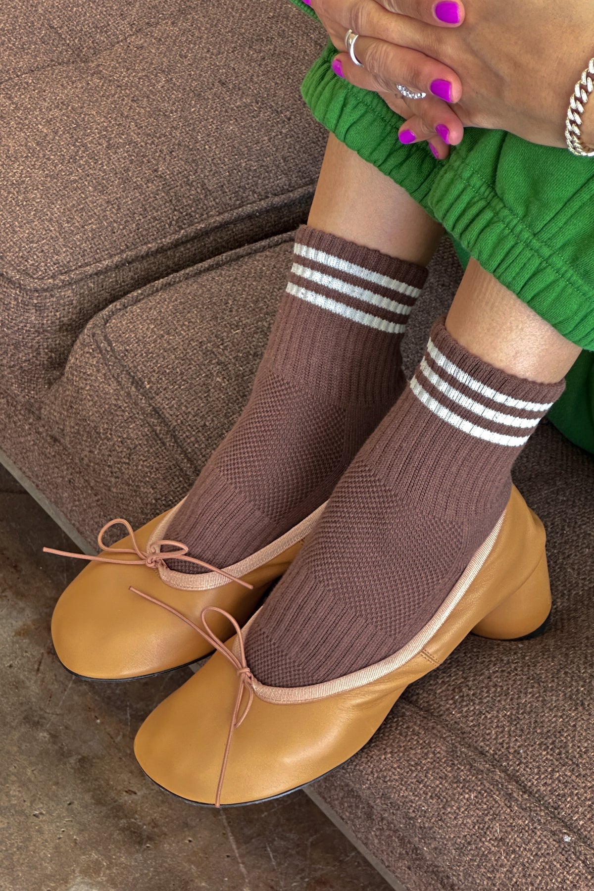 Girlfriend Socks, Mahogany