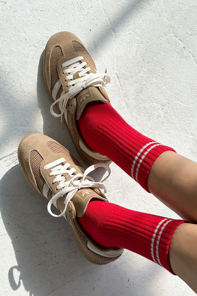 Boyfriend Sock, Red