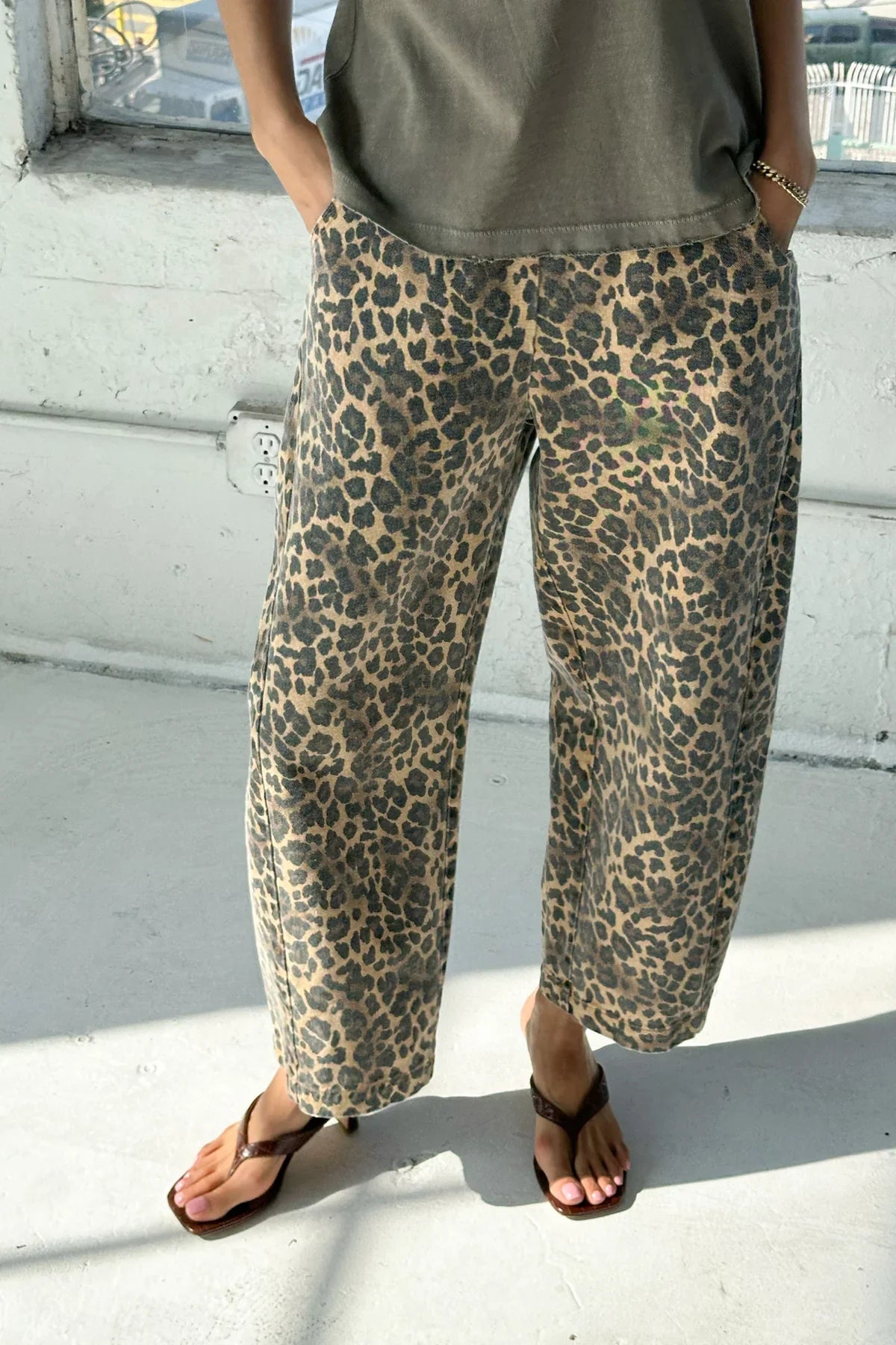 Arc Pants, Leopard