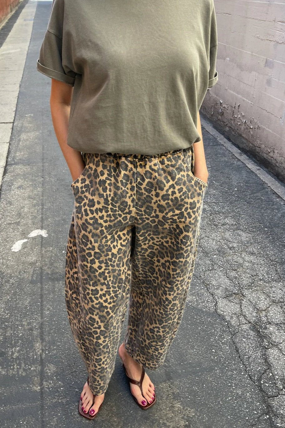 Arc Pants, Leopard