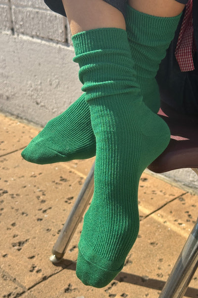 Trouser Sock, Deep Green