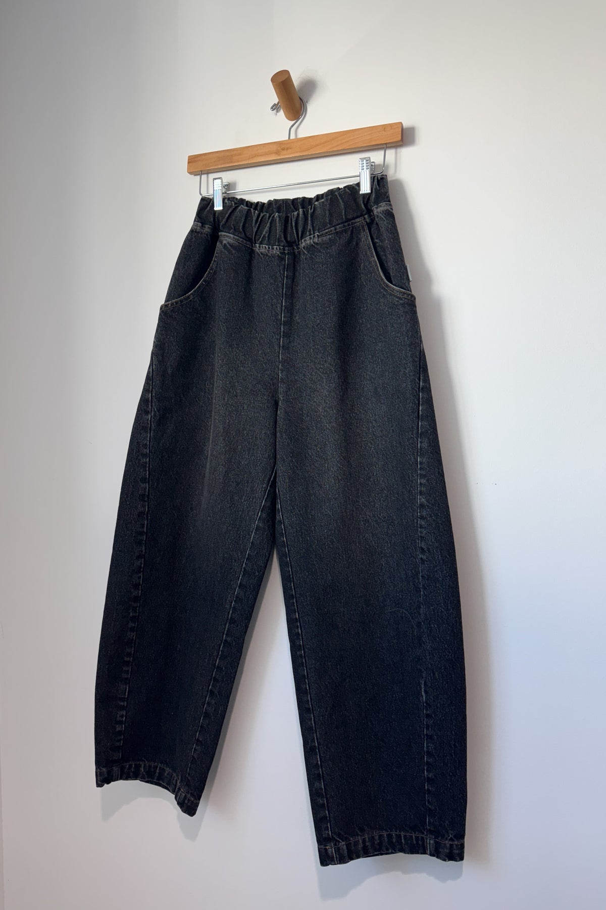 Arc Pants, Black Denim