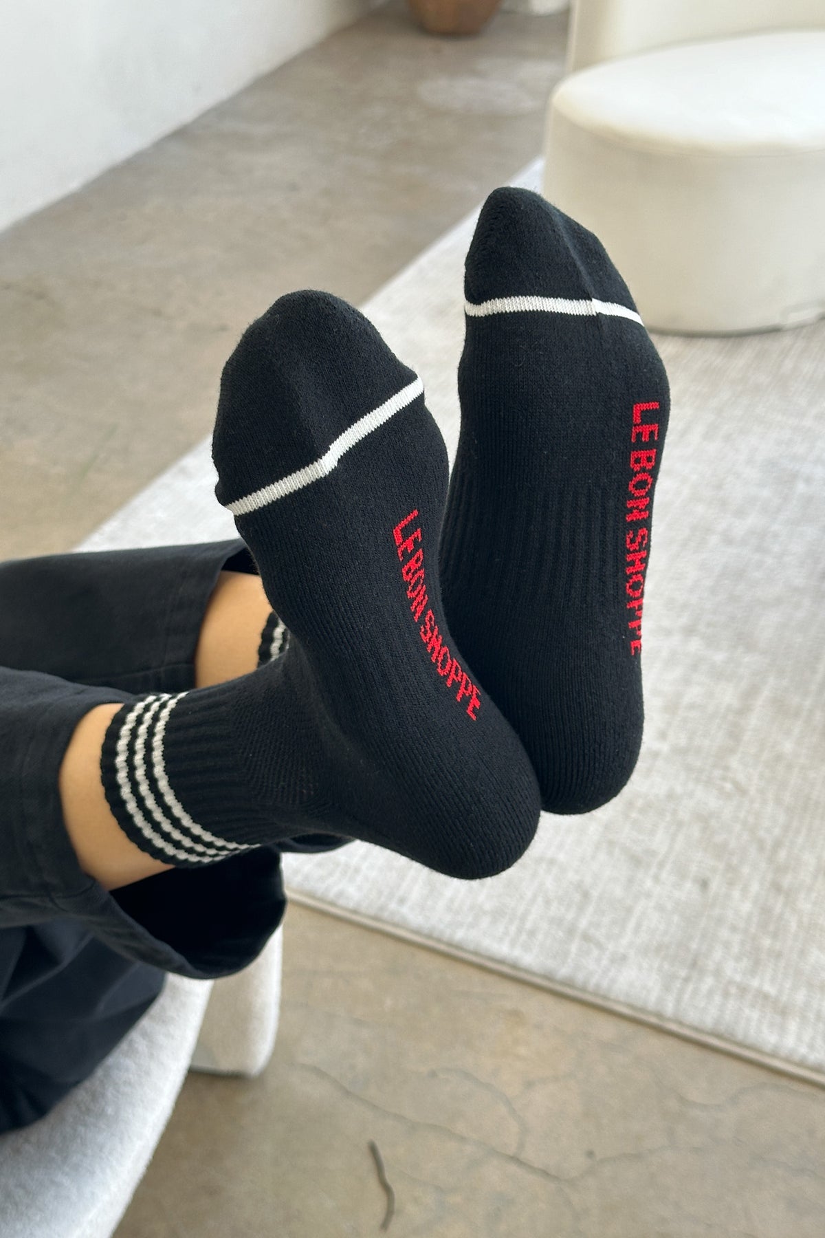 Girlfriend Socks, Black