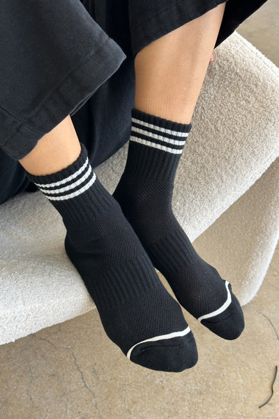 Girlfriend Socks, Black