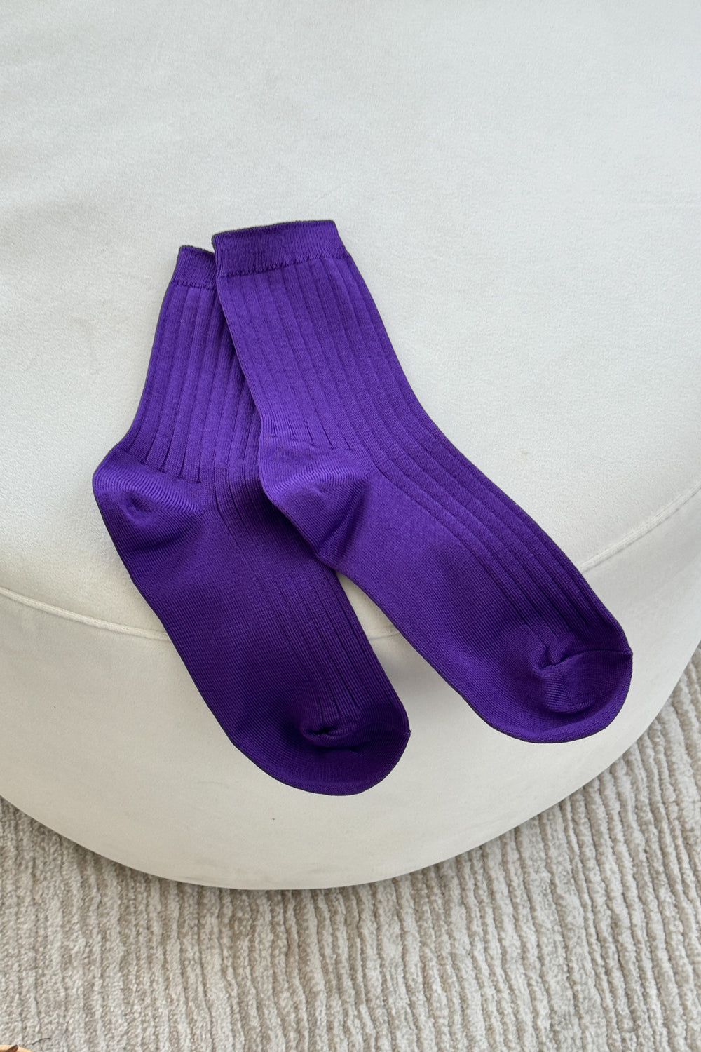 Her Socks, Eggplant