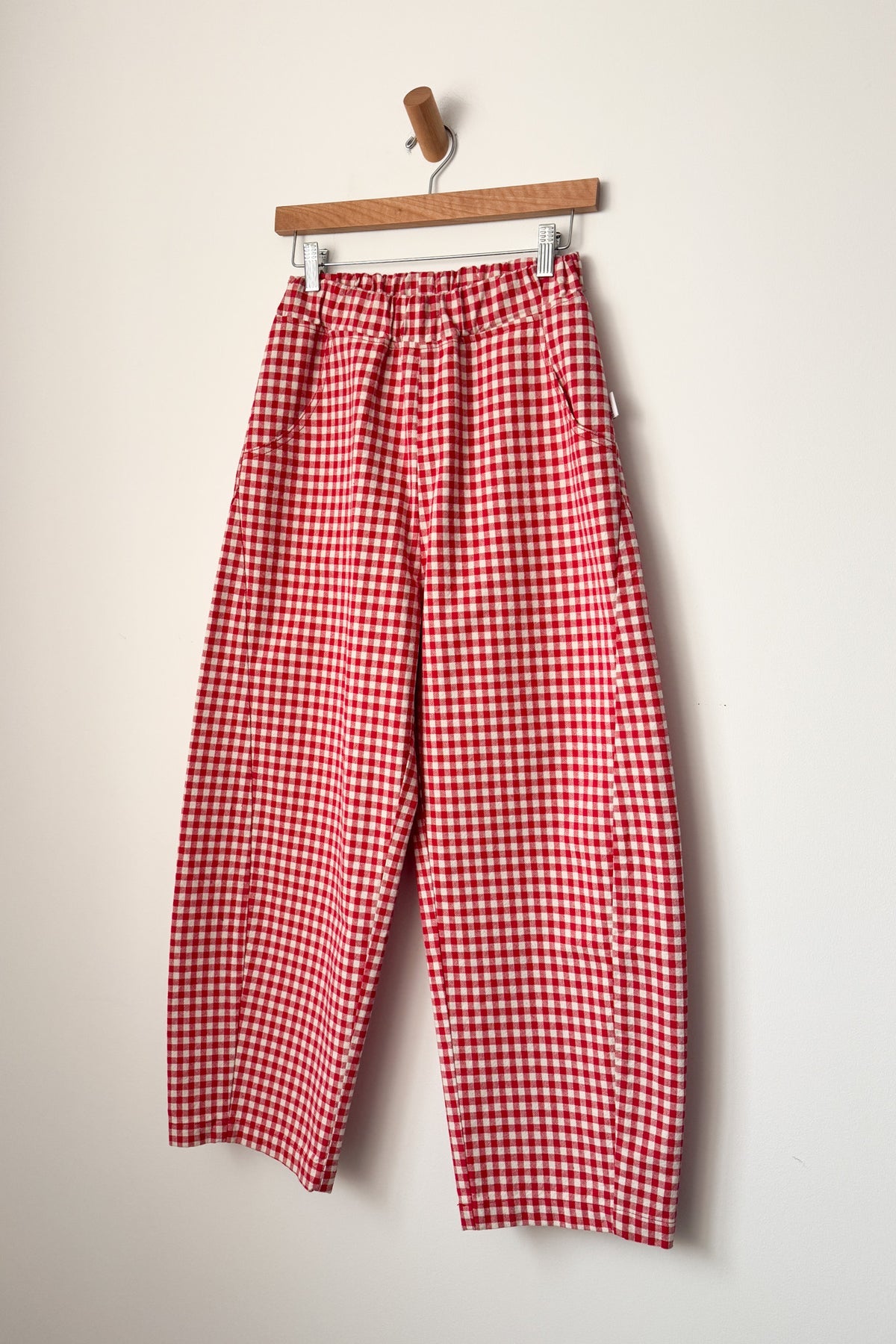 Arc Pants, Red Check