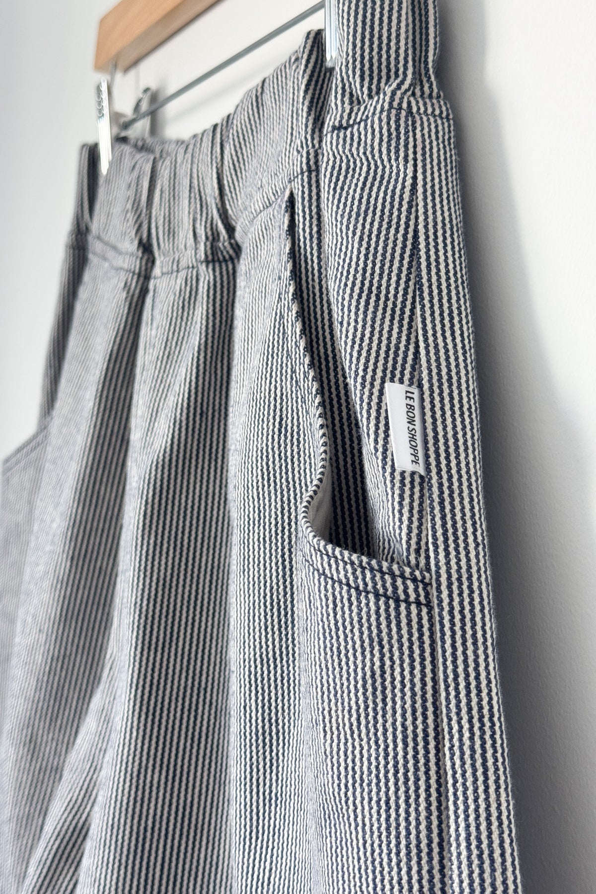 City Shorts, Navy Stripe