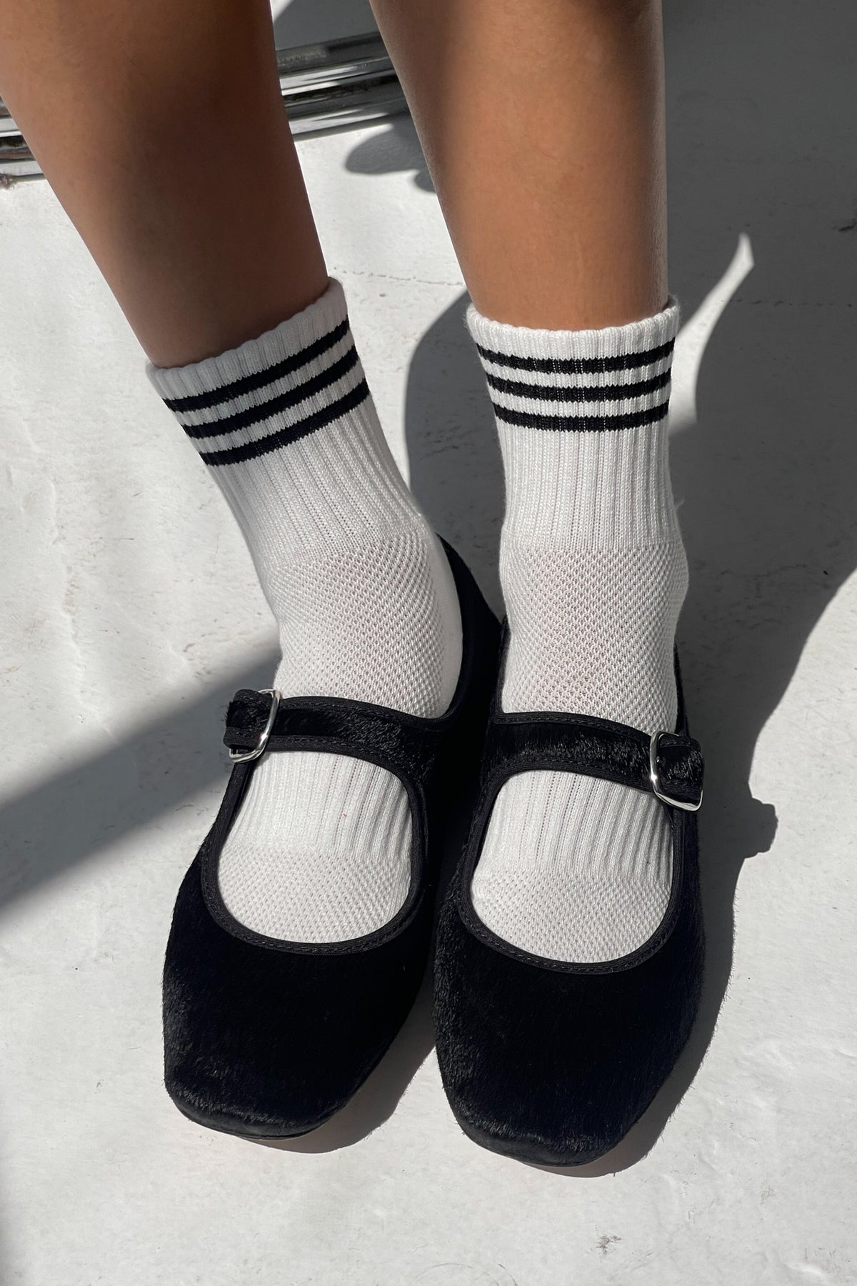 Girlfriend Socks, White