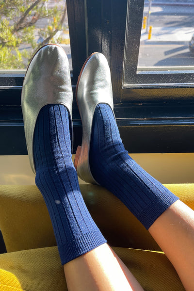 Her Socks, Sapphire Glitter