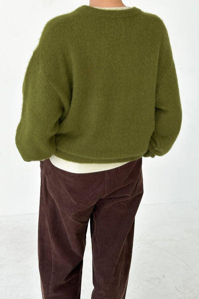 James Mohair Sweater, Leaf