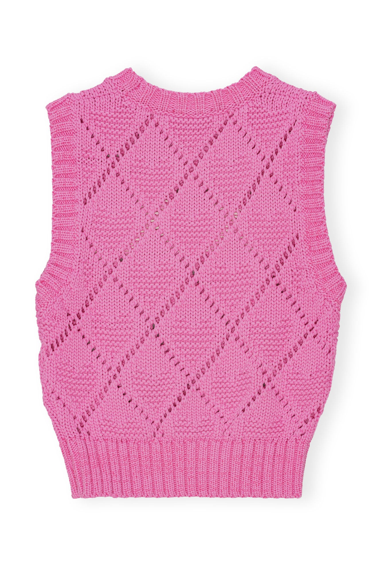 Knit Vest, Rose Violet