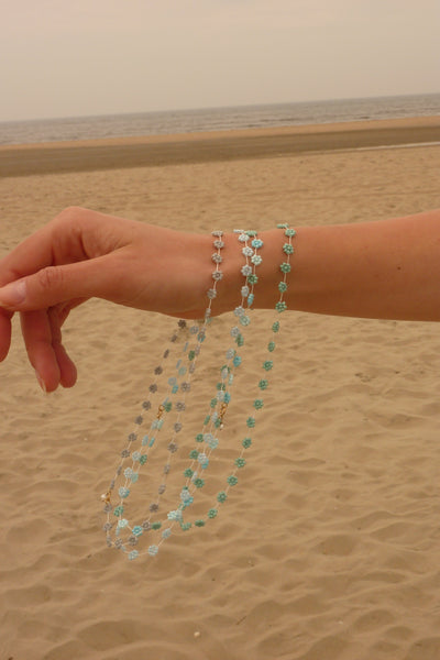 Fiori Necklace, Forget Me Not