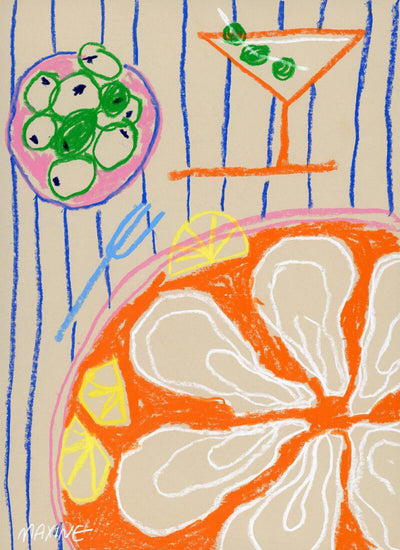 Martini and Oysters, Maxine McCrann