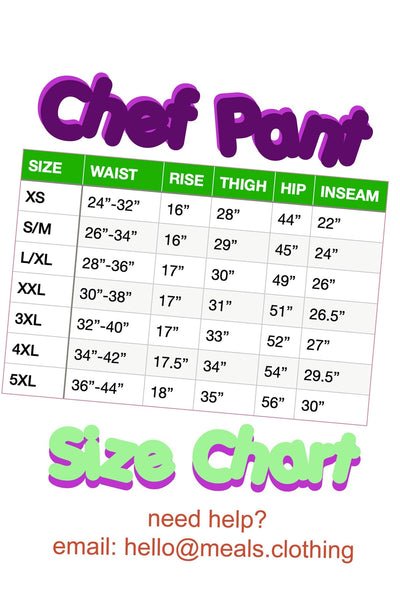 Chef Pant, Blueberry