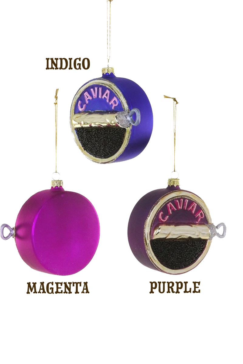 Caviar Tin Ornament