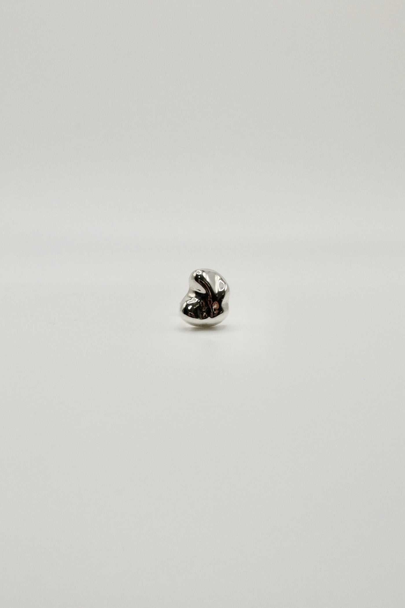 Omi Single Stud Earring, Silver