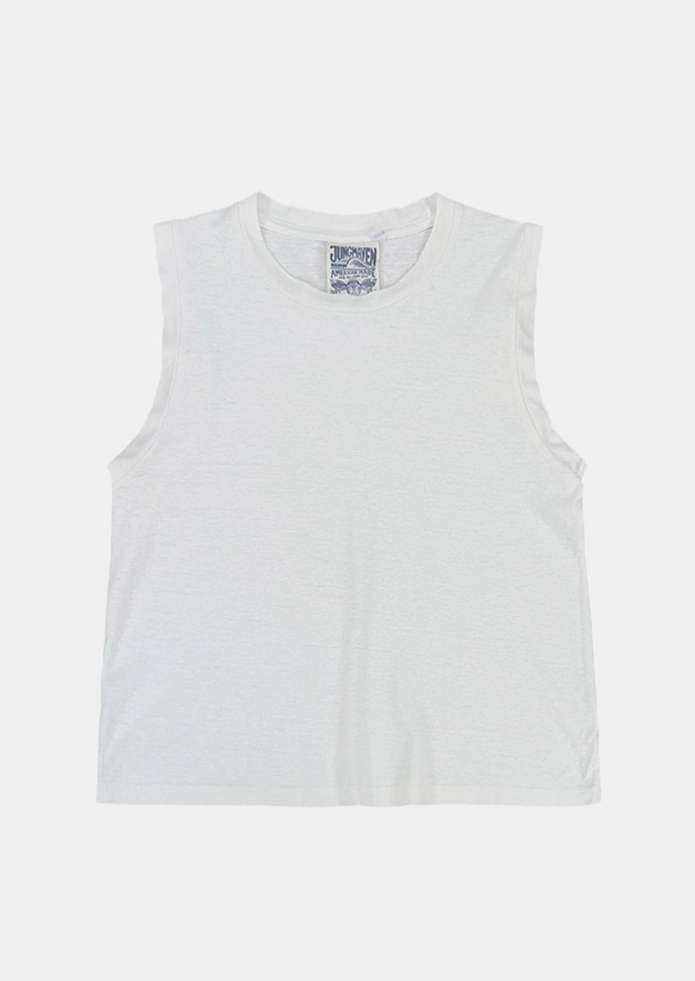 Phoenix Muscle Tee, Washed White