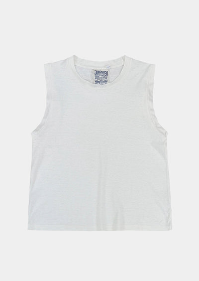 Phoenix Muscle Tee, Washed White