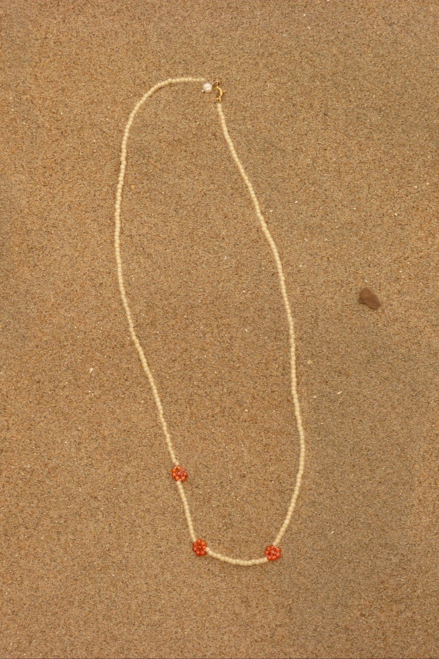 Fiori Necklace, Parasol Red