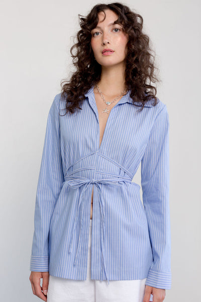 Revel Top, Porter Stripe