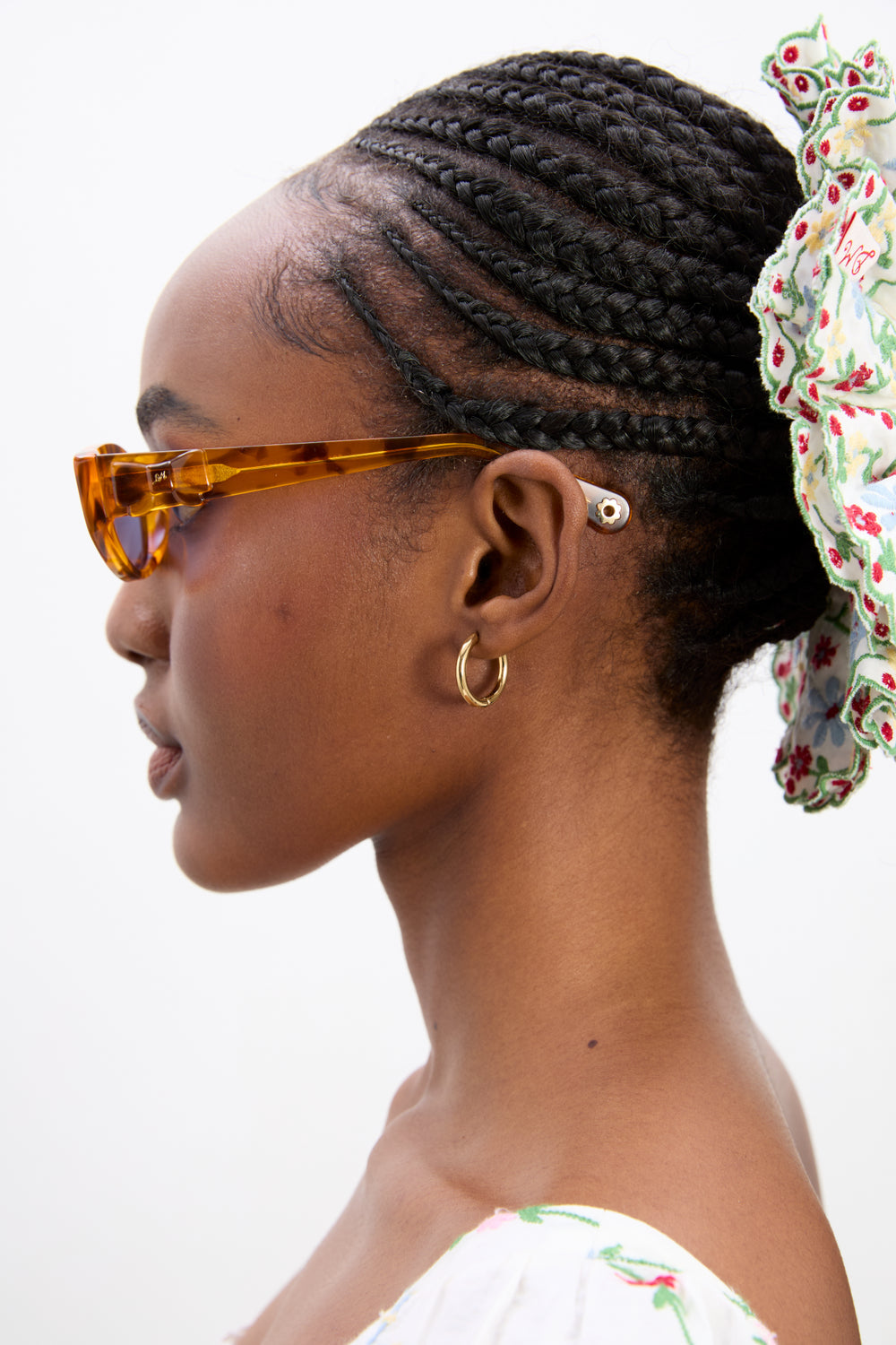 Catty Bow Sunglasses, Tortoiseshell