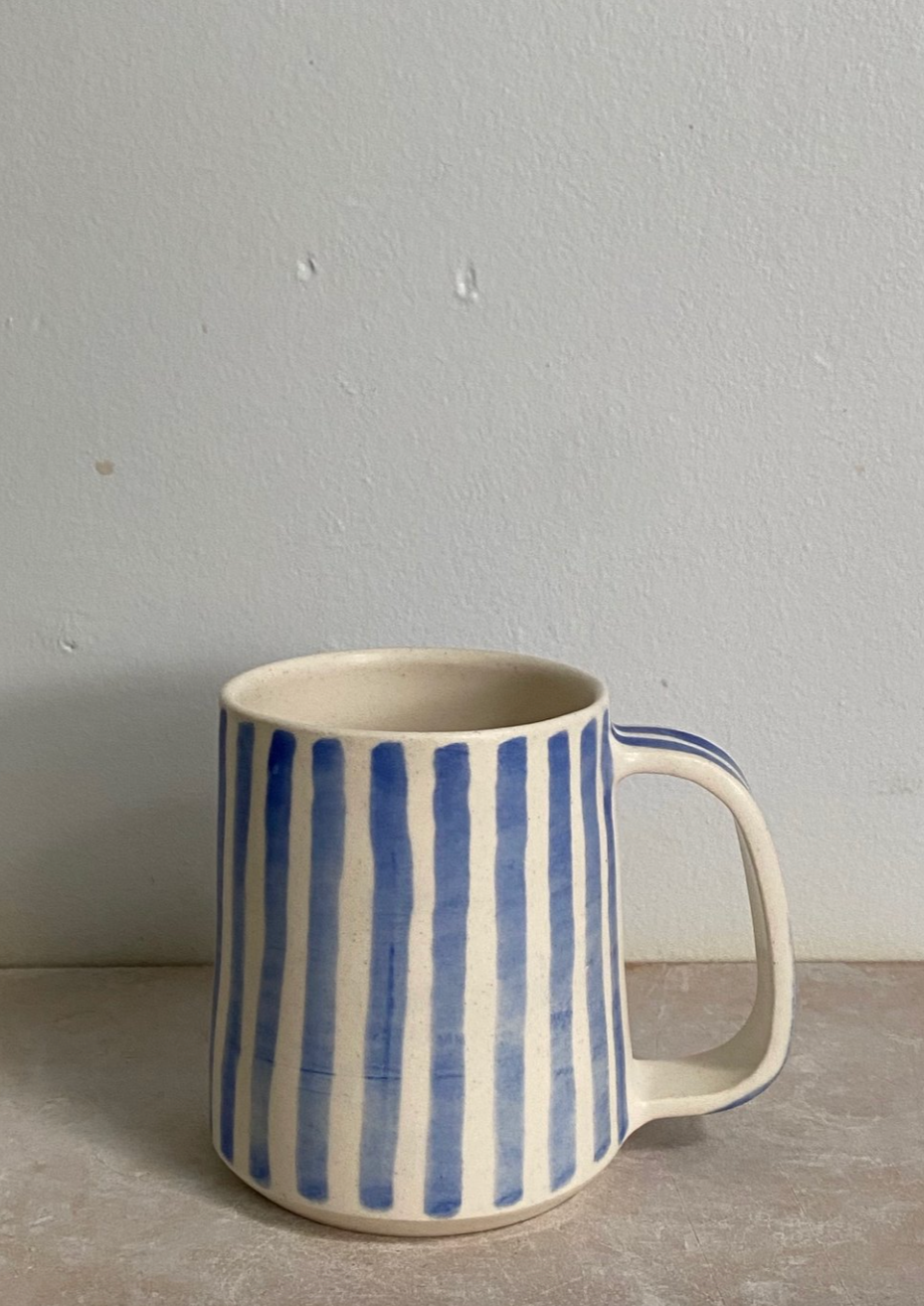 Mug, Blue Stripe