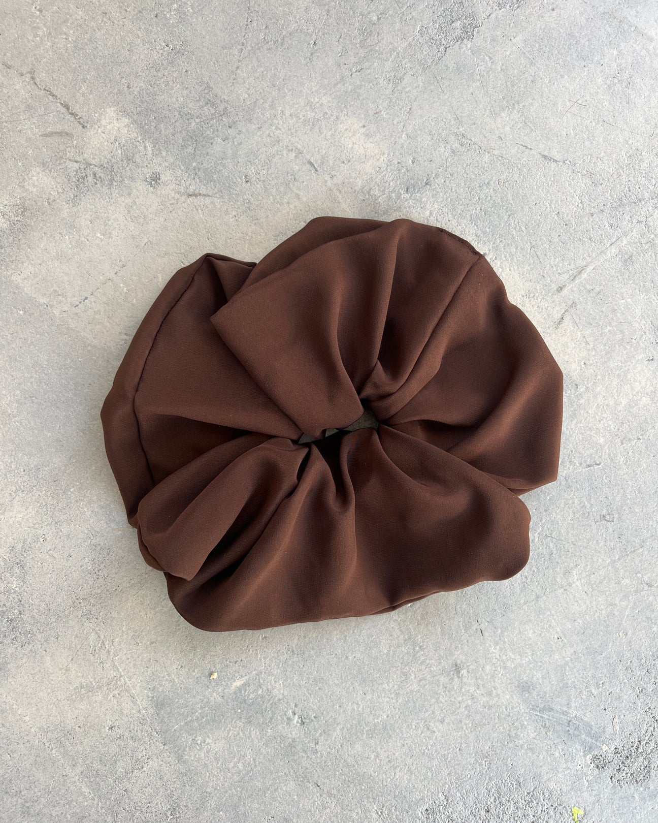 Oversized Silk Scrunchie, Finn