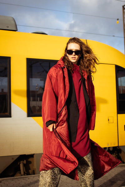 Sitting Suit, Maroon