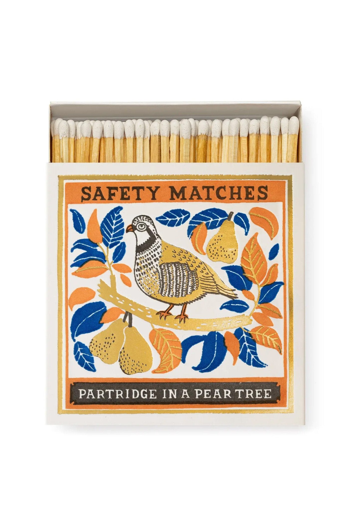 Partridge Christmas Safety Matches