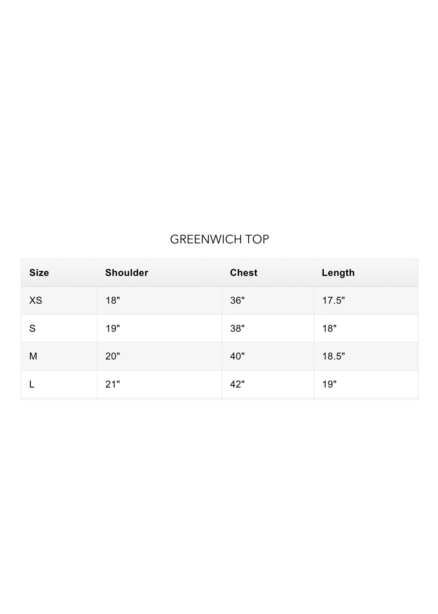 Greenwich Top, Merida Chex