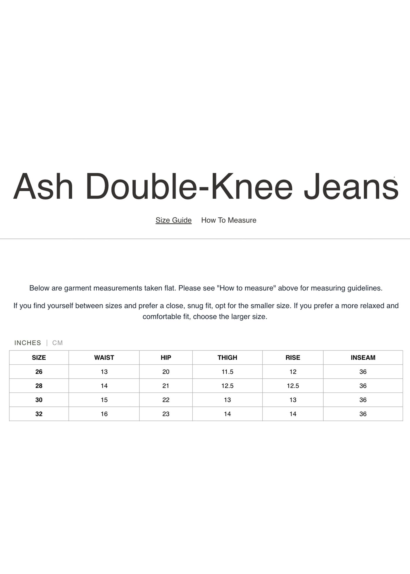 Ash Double-Knee Jeans, Palma