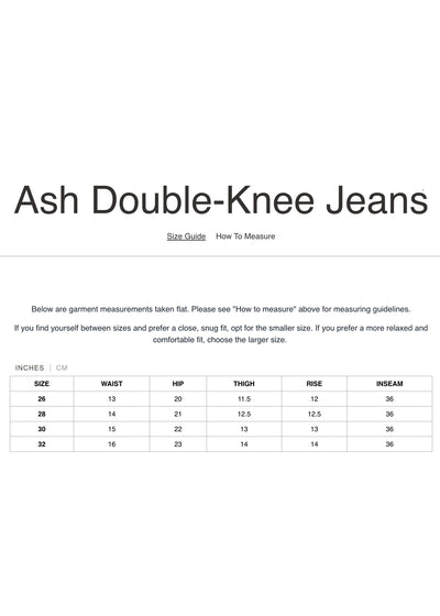 Ash Double-Knee Jeans, Palma
