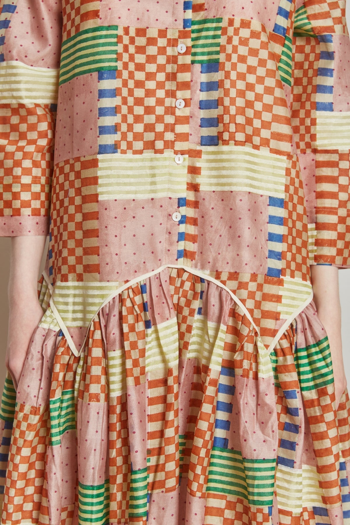 Leila Shirt Dress, Check Mate