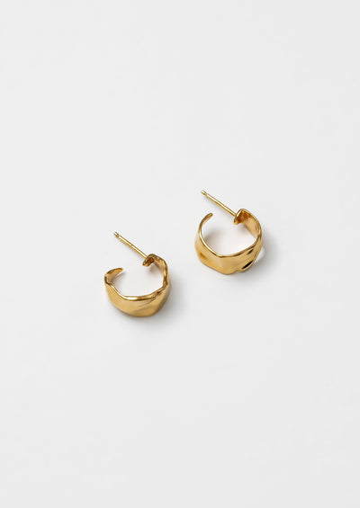 Small Ciara Earrings, Gold