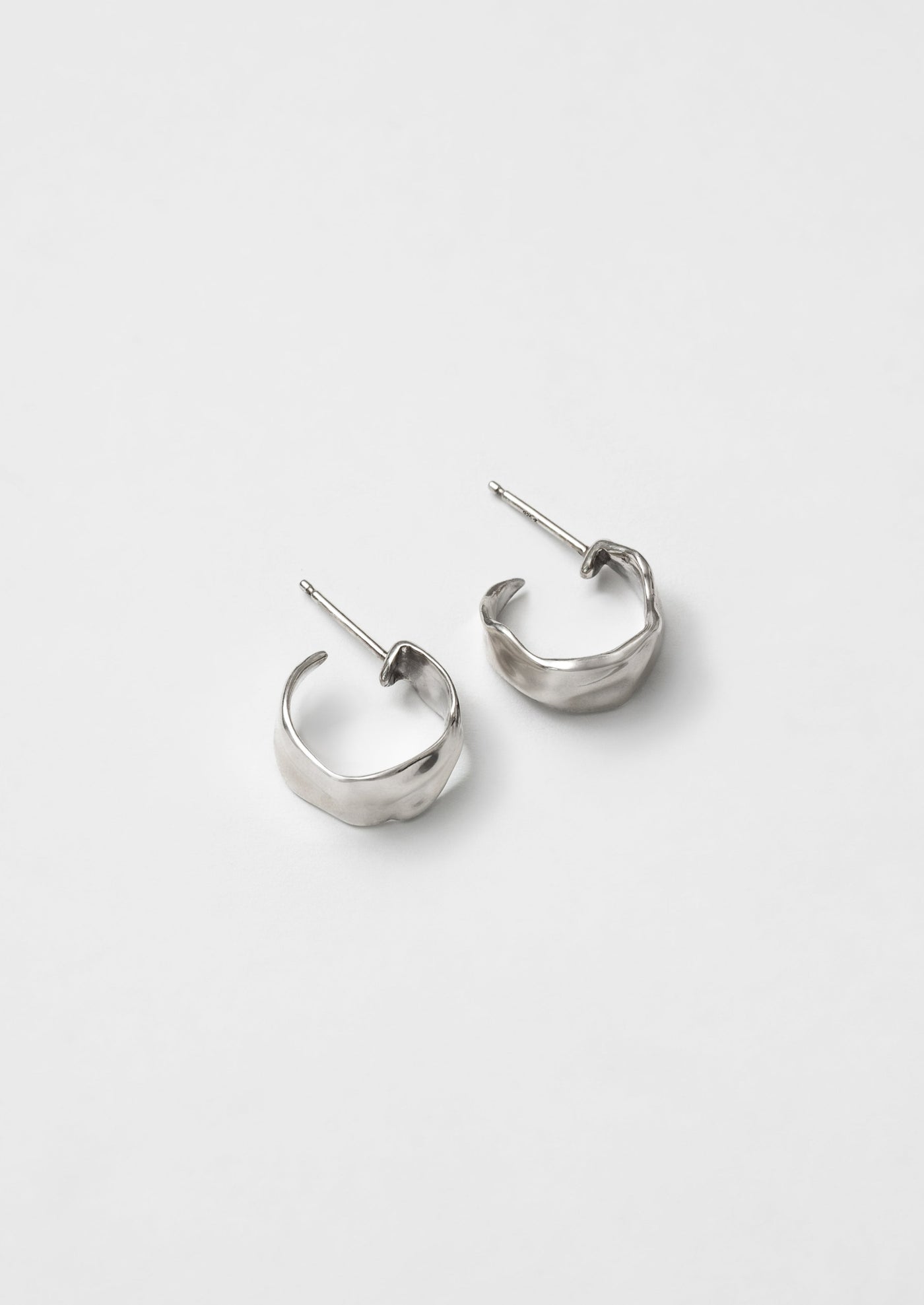 Small Ciara Earrings, Silver